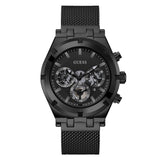  Shop Authentic Guess Continental Chronograph Black Dial Black Mesh Strap Watch For Men - GW0582G3 - Luxxuri