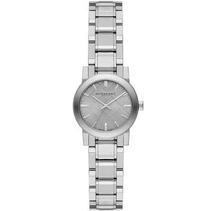  Shop Authentic Burberry The City Silver Diamonds Dial Silver Steel Strap Watch for Women - BU9230 - Luxxuri
