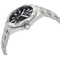  Shop Authentic Tag Heuer Aquaracer Black Dial Silver Steel Strap Watch for Men - WBD1110.BA0928 - Luxxuri