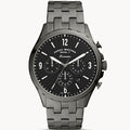  Shop Authentic Fossil Forrester Chronograph Black Dial Grey Steel Strap Watch for Men - FS5606 - Luxxuri