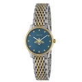  Shop Authentic Gucci G Timeless Quartz Blue Dial Two Tone Steel Strap Watch For Women - YA1265029 - Luxxuri