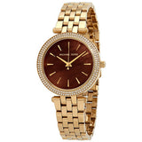  Shop Authentic Michael Kors Darci Quartz Mother of Pearl Red Dial Gold Steel Strap Watch For Women - MK3583 - Luxxuri
