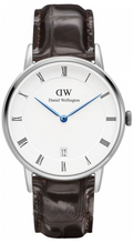  Shop Authentic Daniel Wellington Dapper York Quartz White Dial Dark Brown Leather Strap Watch For Women - DW00100097 - Luxxuri