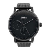  Shop Authentic Hugo Boss Oxygen Black Dial Black Mesh Bracelet Watch for Men - 1513636 - Luxxuri