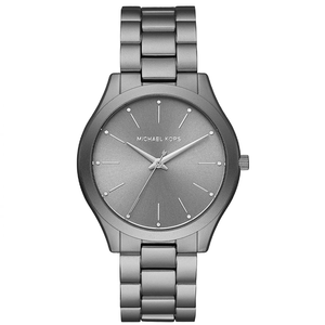  Shop Authentic Michael Kors Slim Runway Quartz Grey Dial Grey Steel Strap Watch For Women - MK4506 - Luxxuri