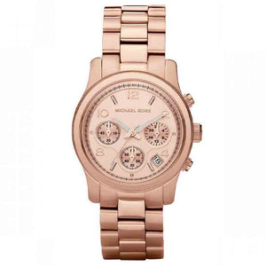  Shop Authentic Michael Kors Runway Rose Gold Dial Rose Gold Steel Strap Watch for Women - MK5128 - Luxxuri