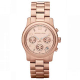  Shop Authentic Michael Kors Runway Rose Gold Dial Rose Gold Steel Strap Watch for Women - MK5128 - Luxxuri