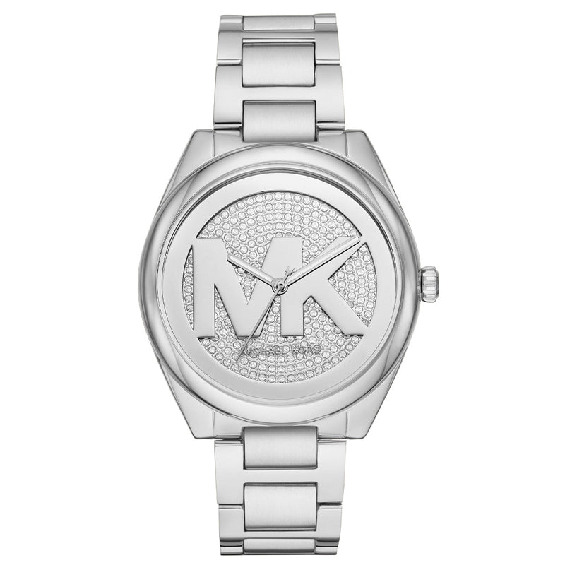  Shop Authentic Michael Kors Janelle Quartz Silver Dial Silver Steel Strap Watch For Women - MK7311 - Luxxuri