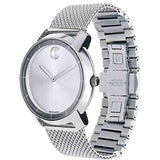  Shop Authentic Movado Bold Silver Dial Silver Mesh Bracelet Watch For Women - 3600241 - Luxxuri