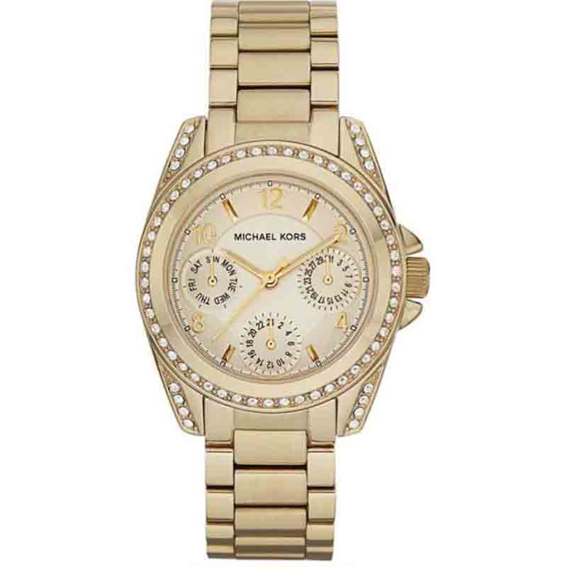  Shop Authentic Michael Kors Blair Gold Dial Gold Steel Strap Watch for Women - MK5639 - Luxxuri