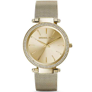  Shop Authentic Michael Kors Darci Gold Dial Gold Mesh Bracelet Watch for Women - MK3368 - Luxxuri