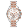  Shop Authentic Michael Kors Whitney Chronograph Silver Dial Two Tone Steel Strap Watch For Women - MK7225 - Luxxuri