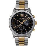  Shop Authentic Hugo Boss Professional Black Dial Two Tone Steel Strap Watch for Men - 1513529 - Luxxuri