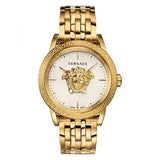  Shop Authentic Versace Palazzo Empire White Dial Gold Steel Strap Watch for Men - VERD00318 - Luxxuri