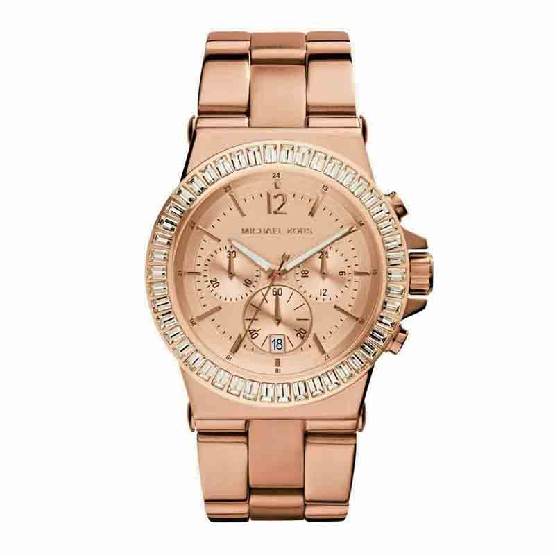  Shop Authentic Michael Kors Dylan Rose Gold Dial Rose Gold Steel Strap Watch for Women - MK5412 - Luxxuri