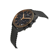  Shop Authentic Tissot T Classic PR 100 Chronograph Anthracite Black Dial Black Mesh Bracelet Watch For Men - T101.417.23.061.00 - Luxxuri