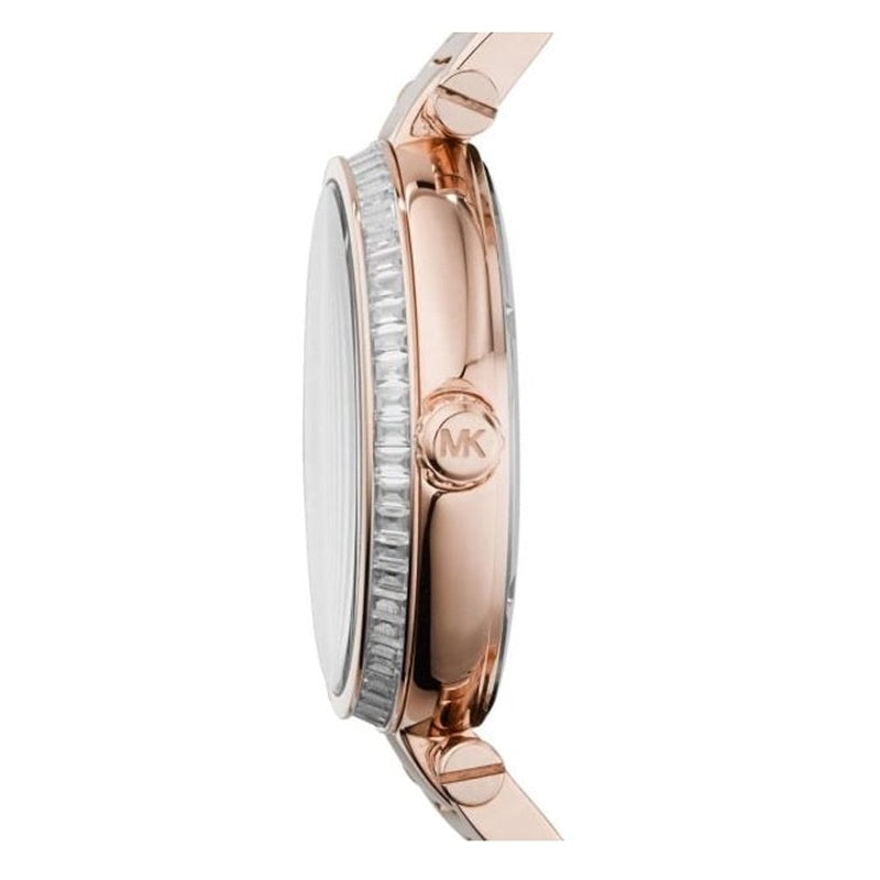  Shop Authentic Michael Kors Skylar Maroon Dial Rose Gold Steel Strap Watch for Women - MK6086 - Luxxuri