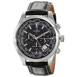  Shop Authentic Guess Persuit Multifunction Black Dial Black Leather Strap Watch for Men - W0500G2 - Luxxuri