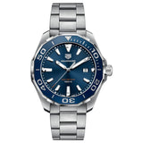  Shop Authentic Tag Heuer Aquaracer Blue Dial Watch for Men - WAY101C.BA0746 - Luxxuri