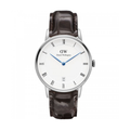  Shop Authentic Daniel Wellington Dapper York Quartz White Dial Dark Brown Leather Strap Watch For Women - DW00100097 - Luxxuri