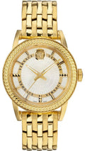  Shop Authentic Versace Code Quartz Silver Dial Gold Steel Strap Watch For Men - VEPO00420 - Luxxuri