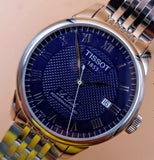  Shop Authentic Tissot Le Locle Powermatic 80 Blue Dial Silver Steel Strap Watch For Men - T006.407.11.043.00 - Luxxuri