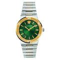 Shop Authentic Versace Greca Green Dial Silver Steel Strap Watch for Women - VEVH00720 - Luxxuri