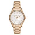  Shop Authentic Michael Kors Layton Three Hand Mother of Pearl White Dial Gold Steel Strap Watch For Women - MK6870 - Luxxuri