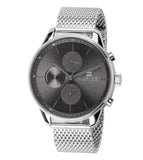  Shop Authentic Tommy Hilfiger Chase Quartz Grey Dial Silver Mesh Bracelet Watch For Men - 1791484 - Luxxuri