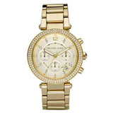  Shop Authentic Michael Kors Parker Gold Dial Gold Steel Strap Watch for Women - MK5354 - Luxxuri