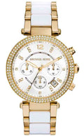  Shop Authentic Michael Kors Parker White Dial Two Tone Steel Strap Watch for Women - MK6119 - Luxxuri