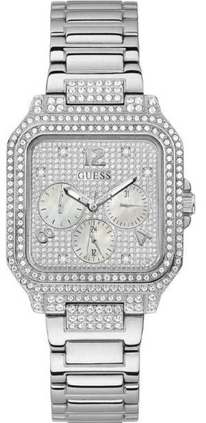  Shop Authentic Guess Deco Multifunction Quartz Silver Dial Silver Steel Strap Watch For Women - GW0472L1 - Luxxuri