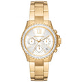  Shop Authentic Michael Kors Everest Chronograph White Dial Gold Steel Strap Watch For Women - MK7212 - Luxxuri