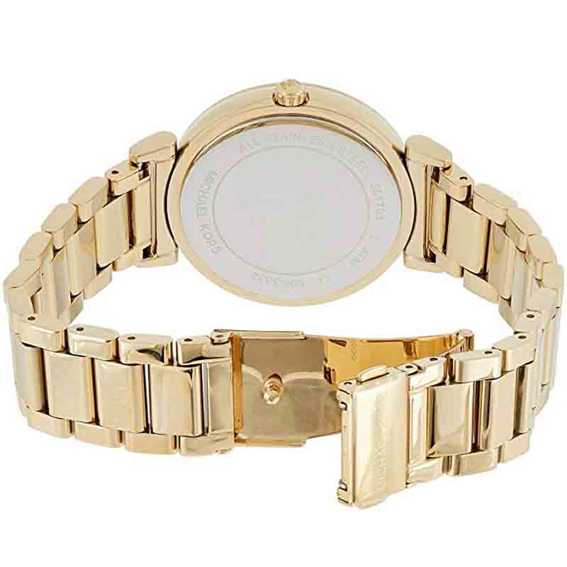  Shop Authentic Michael Kors Catlin Mother of Pearl Dial Gold Steel Strap Watch for Women - MK3332 - Luxxuri