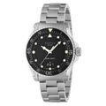  Shop Authentic Gucci Dive Quartz Black Dial Silver Steel Strap Watch For Men - YA136301B - Luxxuri