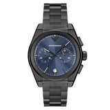  Shop Authentic Emporio Armani Analog Chronograph Blue Dial Silver Steel Strap Watch For Men - AR11561 - Luxxuri