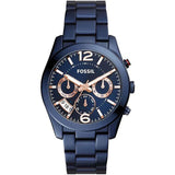 Shop Authentic Fossil Perfect Boyfriend Multifunction Blue Dial Blue Steel Strap Watch for Women - ES4093 - Luxxuri