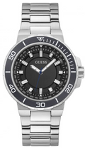  Shop Authentic Guess Track Black Dial Silver Steel Strap Watch for Men - GW0426G1 - Luxxuri