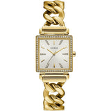  Shop Authentic Guess Vanity Diamonds Silver Dial Gold Steel Strap Watch for Women - W1030L2 - Luxxuri