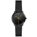  Shop Authentic Calvin Klein Minimal Black Dial Black Mesh Bracelet Watch for Men - K3M214X1 - Luxxuri
