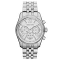  Shop Authentic Michael Kors Lexington Silver Dial Silver Steel Strap Watch for Women - MK5555 - Luxxuri