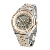  Shop Authentic Emporio Armani Meccanico White Dial Two Tone Stainless Steel Watch For Men - AR60002 - Luxxuri