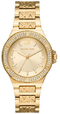  Shop Authentic Michael Kors Lennox Three-Hand Gold Dial Gold Steel Strap Watch For Women - MK7339 - Luxxuri