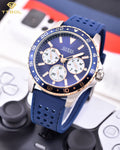  Shop Authentic Guess Odyssey Multifunction Blue Dial Blue Rubber Strap Watch For Men - W1108G4 - Luxxuri