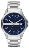  Shop Authentic Armani Exchange Hampton Chronograph Blue Dial Silver Steel Strap Watch For Men - AX2132 - Luxxuri