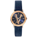  Shop Authentic Versace Virtus Quartz Blue Dial Blue Leather Strap Watch for Women - VEHC00419 - Luxxuri