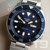  Shop Authentic Seiko 5 Sports Automatic Analog Blue Dial Silver Steel Strap Watch For Men - SRPD51K1 - Luxxuri