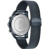 Shop Authentic Hugo Boss Skymaster Chronograph Blue Dial Blue Mesh Bracelet Watch for Men - 1513836 - Luxxuri