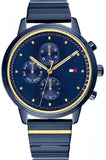  Shop Authentic Tommy Hilfiger Blake Blue Dial Blue Steel Strap Watch for Women - 1781893 - Luxxuri