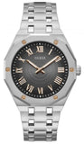  Shop Authentic Guess Asset Quartz Black Dial Silver Steel Strap Watch For Men - GW0575G1 - Luxxuri